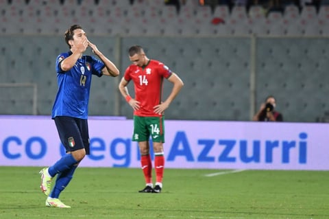 Italia iguala con Bulgaria en eliminatorias mundialistas