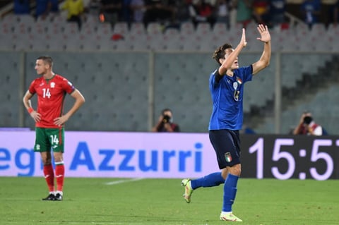Italia iguala con Bulgaria en eliminatorias mundialistas