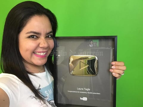 05092021 Actualmente, Laura Tagle cuenta con 1.19 millones de suscriptores.