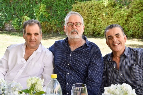 Ale, Joe y Benjamín