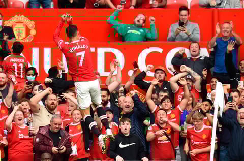 Cristiano vive su segunda etapa con Manchester United