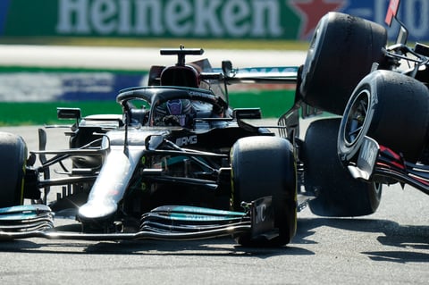 APTOPIX Italy F1 GP Auto Racing