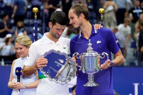 Medvedev, campeón del US Open; Djokovic no pudo hacer historia