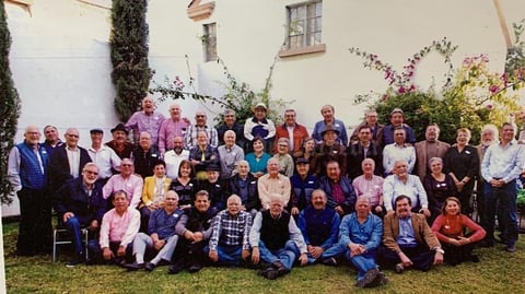 14092021 DEL RECUERDO.  Mega reunión anual de noviembre de 2019, exalumnos de la ECA y algunos maestros 1971-76.