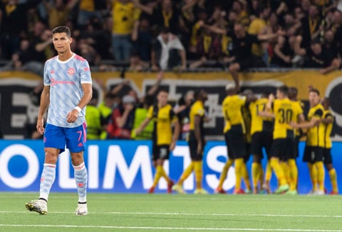 Young Boys los superó en el marcado con dos goles por uno 