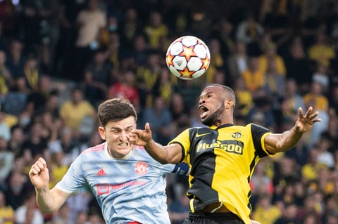 Young Boys los superó en el marcado con dos goles por uno 