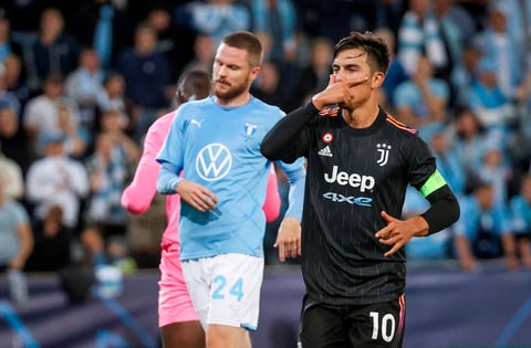 Paulo Dybala y Álvaro Morata reactivan al Juventus tras triunfar ante el Malmö