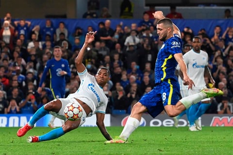 Al Chelsea le basta Romelu Lukaku para ganar ante el Zenit en la Champions League