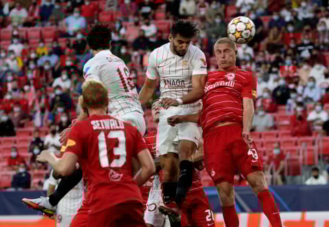 Sevilla logra un empate agridulce ante el Salzburgo en su estreno en la Champions League