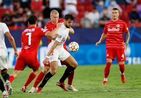 Sevilla logra un empate agridulce ante el Salzburgo en su estreno en la Champions League