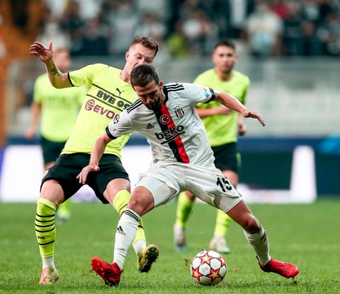 Jude Bellingham y Erling Haaland dan triunfo al Borussia Dortmund ante Besiktas