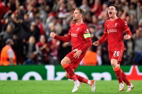 Liverpool evita un incendio en Anfield ante Milan en la Champions League