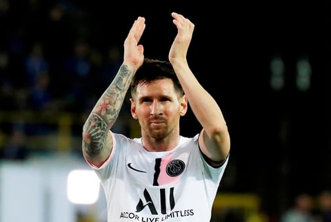 La ofensiva del PSG con Messi-Neymar-Mbappé no puede con el Brujas