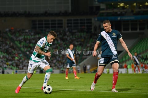 Con gol de Alessio Da Cruz, Santos Laguna rescata el empate ante Puebla.