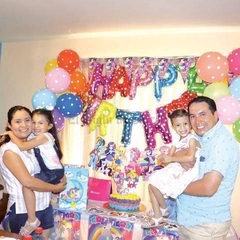 19092021 FESTEJA SU 5 AñOS.  Elizabeth Bais Gómez con fiestsa temática de My little Pony.