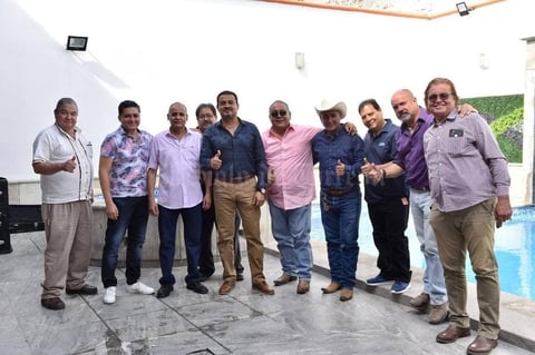 22092021 EN REUNIóN.  Comité de la CTM de Torreón: Guillermo Vela, Roberto López, Salvador Buitrón,  Juan Hernández, Raúl Ruelas, Arturo Frausto, Alfredo de Santiago, Javier López, Marcó Mora y Ezequiel Lopez