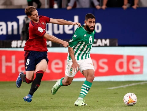 Real Betis se lleva los tres puntos ante el Osasuna