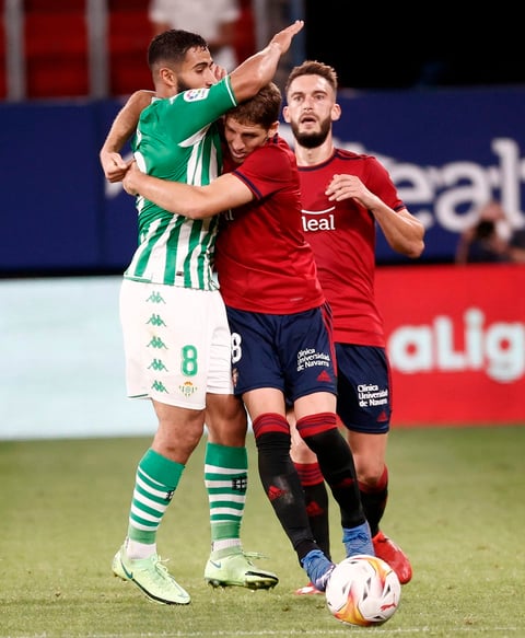 Real Betis se lleva los tres puntos ante el Osasuna