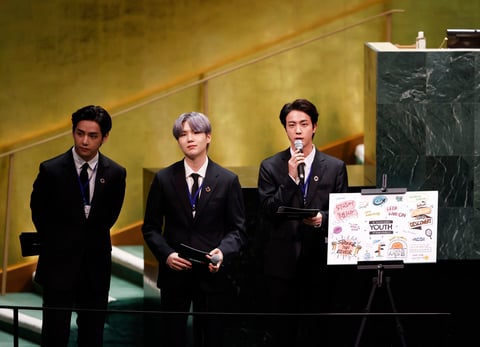 La ONU busca conectarse con la juventud de la mano de BTS