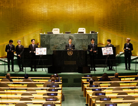 La ONU busca conectarse con la juventud de la mano de BTS