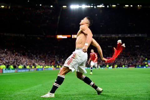 Cristiano Ronaldo aparece y le da victoria épica al Manchester United ante el Villarreal