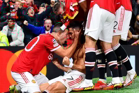 Cristiano Ronaldo aparece y le da victoria épica al Manchester United ante el Villarreal