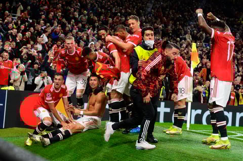 Cristiano Ronaldo aparece y le da victoria épica al Manchester United ante el Villarreal