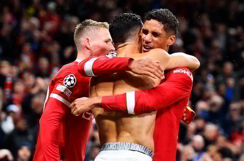 Cristiano Ronaldo aparece y le da victoria épica al Manchester United ante el Villarreal