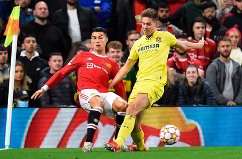 Cristiano Ronaldo aparece y le da victoria épica al Manchester United ante el Villarreal