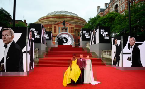 Alfombra roja de la premier de James Bond en Londres