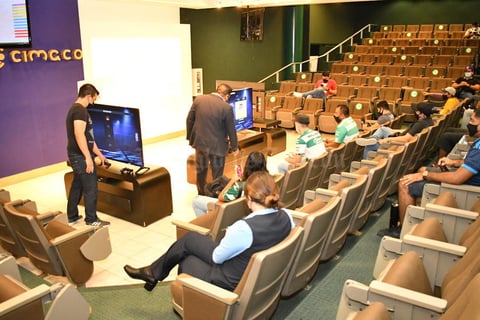 06102021 Las acciones de los juegos fueron en el Auditorio Elías Murra Marcos.