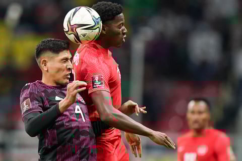 Selecciones de México y Canadá empatan en partido de clasificación al Mundial de Qatar 2022