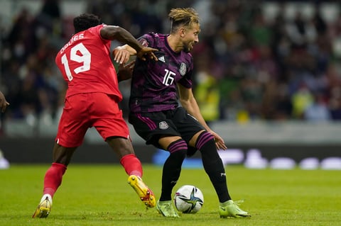 Selecciones de México y Canadá empatan en partido de clasificación al Mundial de Qatar 2022