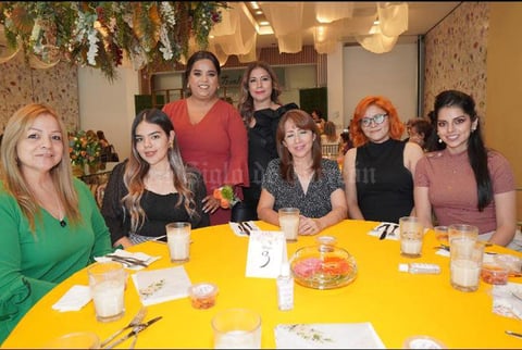 09102021 Guadalupe Vargas, Fernanda Betancort, Tania de León, Gerogina Escareño, Sandra Herrera, Liliana Molina y Angélica Valenzuela.