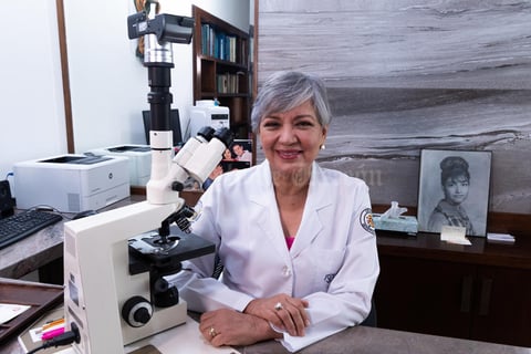 16102021 Doctora Yolanda Jaramillo, presidenta la Asociación 'Mujeres Salvando Mujeres'.