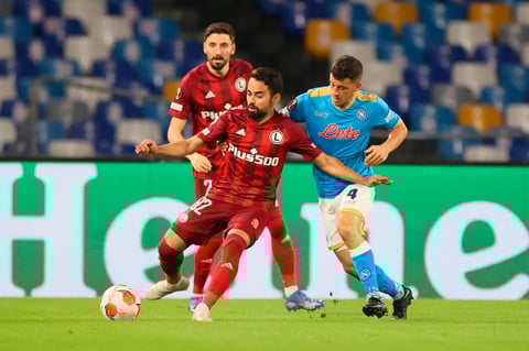 Lorenzo Insigne impulsa triunfo del Napoli frente al Legia Varsovia