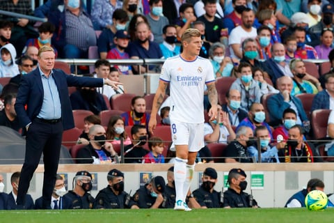 Real Madrid se lleva el clásico español ante el Barcelona en el Camp Nou