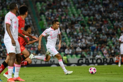 Con gol de Eduardo Aguirre, Santos Laguna rescata el empate ante Toluca