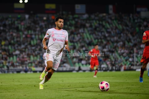 Con gol de Eduardo Aguirre, Santos Laguna rescata el empate ante Toluca