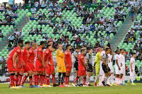 Con gol de Eduardo Aguirre, Santos Laguna rescata el empate ante Toluca