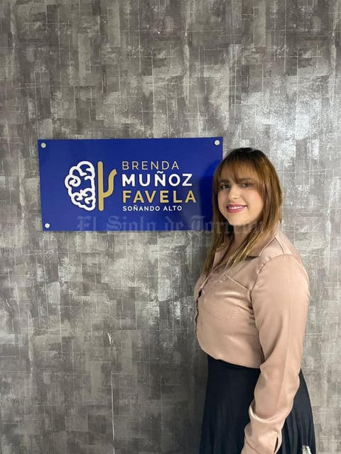 24102021 INAUGURA SU CONSULTORIO.  Psicóloga Brenda Muñoz.