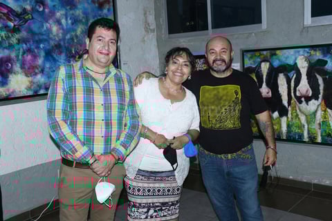 23102021 Héctor Castro, Isela Morales y Hans Simón.