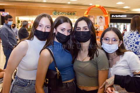 04112021 Daniela García, Bárbara Valdés, Alexa García y Paulina Valdés.