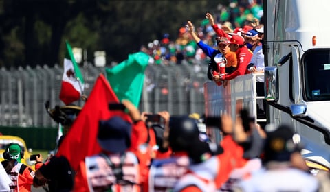 Autódromo Hermanos Rodríguez se viste de verde, blanco y rojo por Gran Premio de México