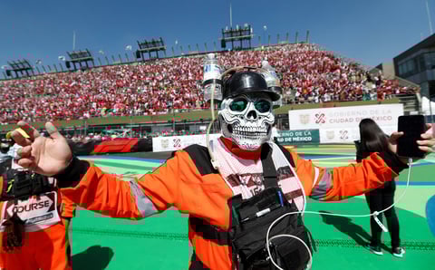 Autódromo Hermanos Rodríguez se viste de verde, blanco y rojo por Gran Premio de México