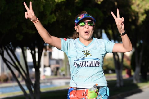 + running