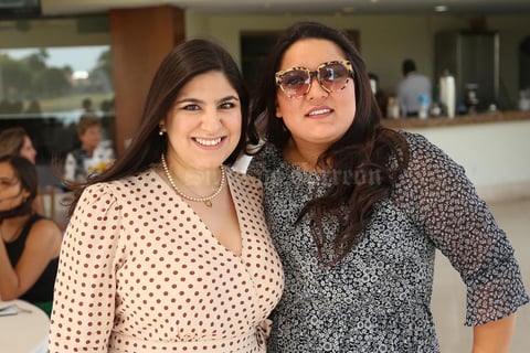 12112021 GOZAN DE EVENTO.  Karla Muñoz y Carolina Hernández.