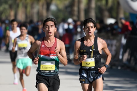 Duranguense Anahí Álvarez se lleva Carrera Elite 10 K Elite MarathonTV; olímpico Santana la varonil