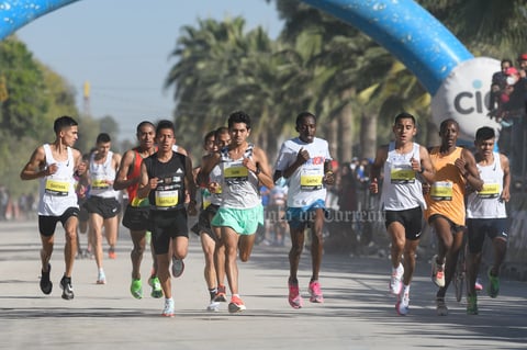 Duranguense Anahí Álvarez se lleva Carrera Elite 10 K Elite MarathonTV; olímpico Santana la varonil