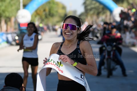 Duranguense Anahí Álvarez se lleva Carrera Elite 10 K Elite MarathonTV; olímpico Santana la varonil
